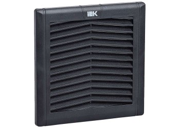 Фильтр с решеткой для вентилятора ВФИ 65-105м3/час черный IEK YVR10D-EF-065-55-K02