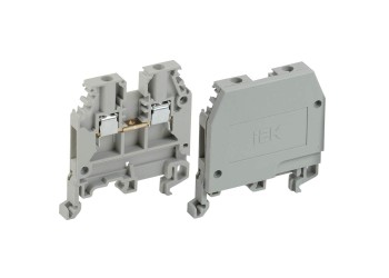 Зажим наборный ЗНИ-2,5мм2 (JXB24А) серый IEK YZN10-002-K03