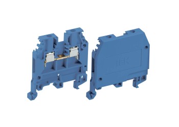 Зажим наборный ЗНИ-2,5мм2 (JXB24А) синий IEK YZN10-002-K07