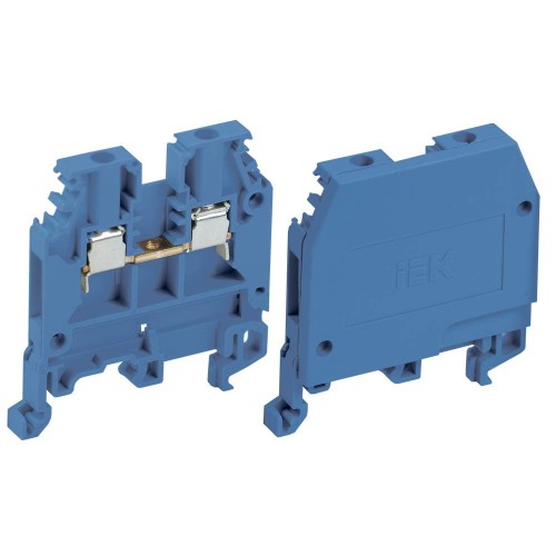 Зажим наборный ЗНИ-2,5мм2 (JXB24А) синий IEK YZN10-002-K07, купить в Минске по самой низкой цене