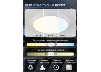 Потолочный светодиодный светильник Natali Kovaltseva LED LAMPS 81111/5C