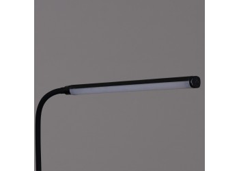 Настольная светодиодная лампа на струбцине Reluce 00821-0.7-01 BK