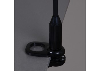 Настольная светодиодная лампа на струбцине Reluce 00821-0.7-01 BK