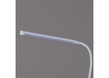 Настольная светодиодная лампа на струбцине Reluce 00821-0.7-01 WT