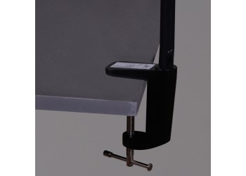 Настольная светодиодная лампа на струбцине Reluce 00868-0.7-01L BK