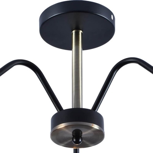 Потолочная люстра Reluce 01233-0.3-03 BK+AB, купить в Минске по самой низкой цене