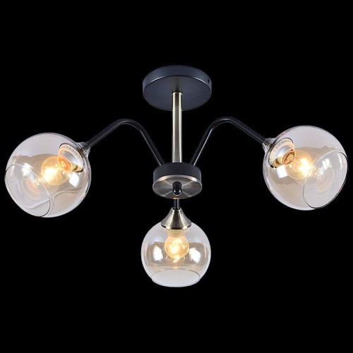 Потолочная люстра Reluce 01233-0.3-03 BK+AB, купить в Минске по самой низкой цене