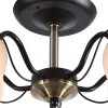 Потолочная люстра Reluce 01265-0.3-05B BK+AB, купить в Минске по самой низкой цене