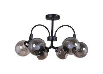 Потолочная люстра Reluce 01268-0.3-06 BK+CR