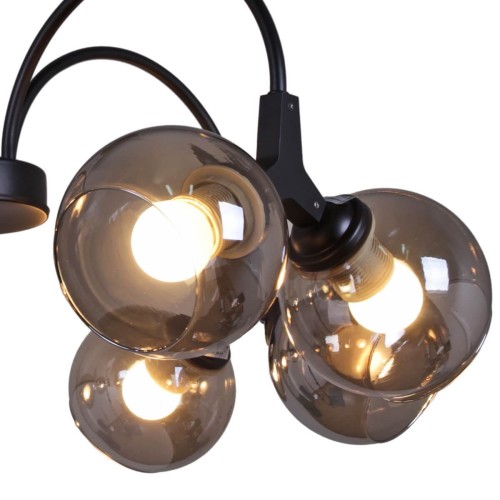 Потолочная люстра Reluce 01268-0.3-08 BK+CR, купить в Минске по самой низкой цене