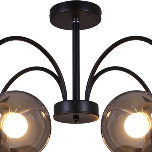 Потолочная люстра Reluce 01268-0.3-08 BK+CR, купить в Минске по самой низкой цене