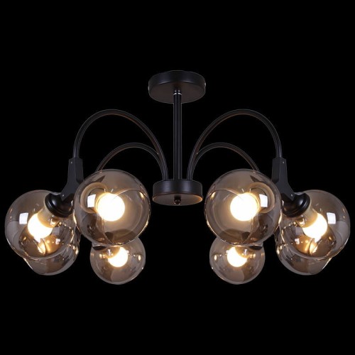 Потолочная люстра Reluce 01268-0.3-08 BK+CR, купить в Минске по самой низкой цене