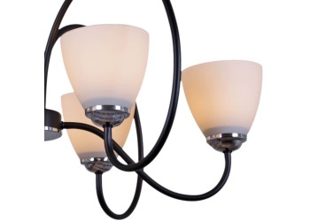 Потолочная люстра Reluce 01269-0.3-06 BK+CR