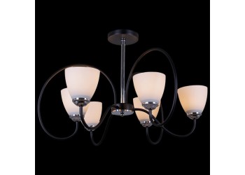 Потолочная люстра Reluce 01269-0.3-06 BK+CR