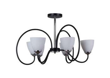 Потолочная люстра Reluce 01269-0.3-06 BK+CR