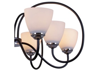 Потолочная люстра Reluce 01269-0.3-08 BK+CR