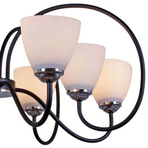 Потолочная люстра Reluce 01269-0.3-08 BK+CR, купить в Минске по самой низкой цене