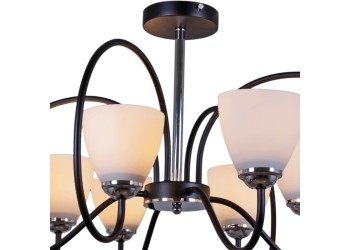 Потолочная люстра Reluce 01269-0.3-08 BK+CR