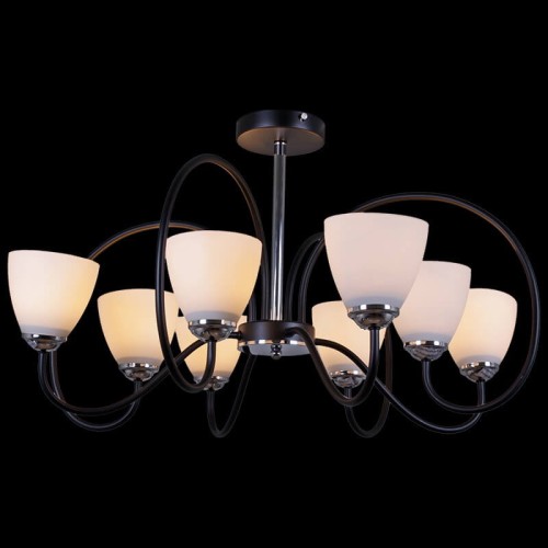 Потолочная люстра Reluce 01269-0.3-08 BK+CR, купить в Минске по самой низкой цене