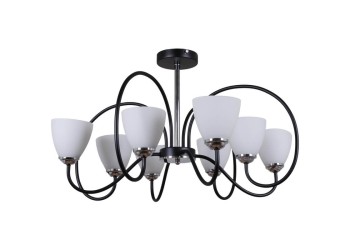 Потолочная люстра Reluce 01269-0.3-08 BK+CR