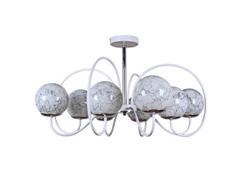Потолочная люстра Reluce 01269-0.3-08B WH+CR