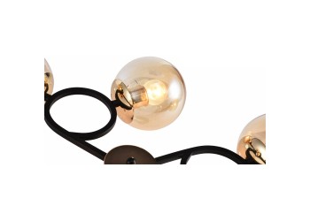 Потолочная люстра Reluce 01338-0.3-06 BK+FGD