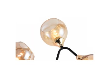 Потолочная люстра Reluce 01339-0.3-08 BK+FGD