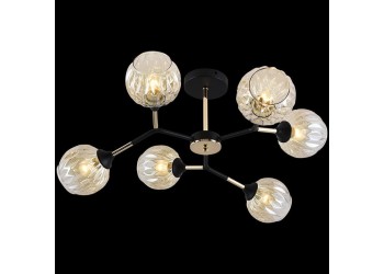 Потолочная люстра Reluce 01358-0.3-06 BK+FGD