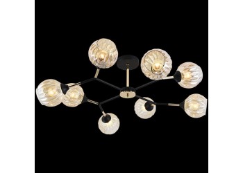 Потолочная люстра Reluce 01358-0.3-08 BK+FGD