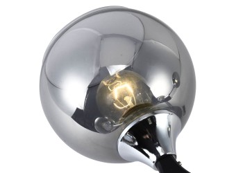 Потолочная люстра Reluce 01360-0.3-04 BK+CR