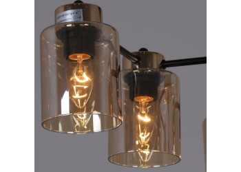 Потолочная люстра Reluce 01606-0.3-06 BK+FGD