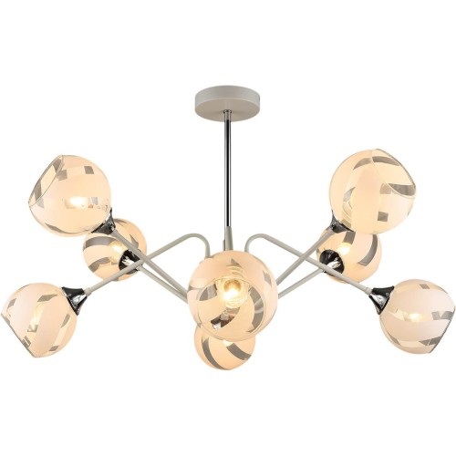 Потолочная люстра Reluce 04897-0.3-08 WT+CH, купить в Минске по самой низкой цене