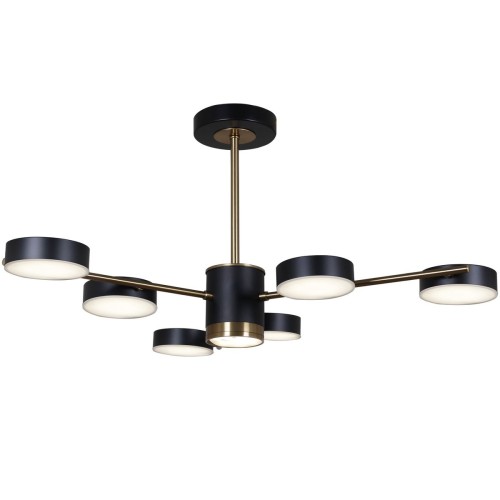 Потолочная светодиодная люстра Reluce 06369-0.3-06 COP+BK, купить в Минске по самой низкой цене