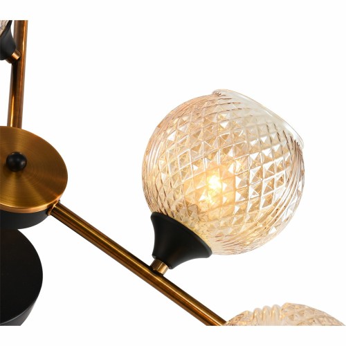 Потолочная люстра Reluce 11341-0.3-06 GOLD BRONZE+BK, купить в Минске по самой низкой цене