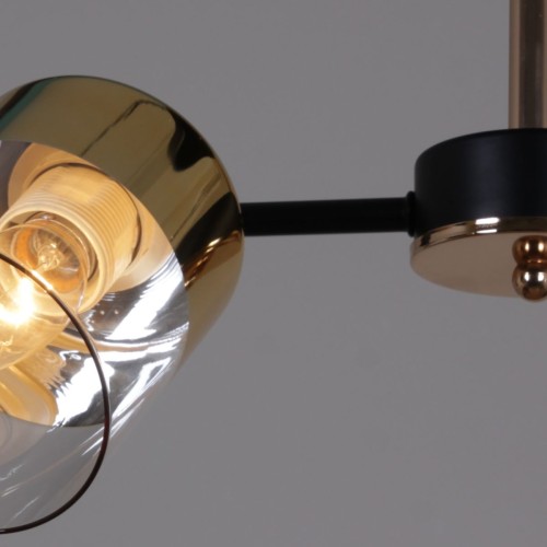 Потолочная люстра Reluce 11555-0.3-04 BK+FGD, купить в Минске по самой низкой цене