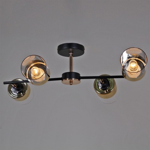 Потолочная люстра Reluce 11555-0.3-04 BK+FGD, купить в Минске по самой низкой цене