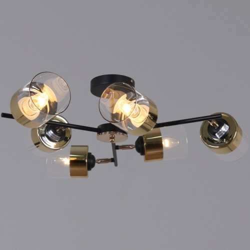 Потолочная люстра Reluce 11555-0.3-06 BK+FGD, купить в Минске по самой низкой цене