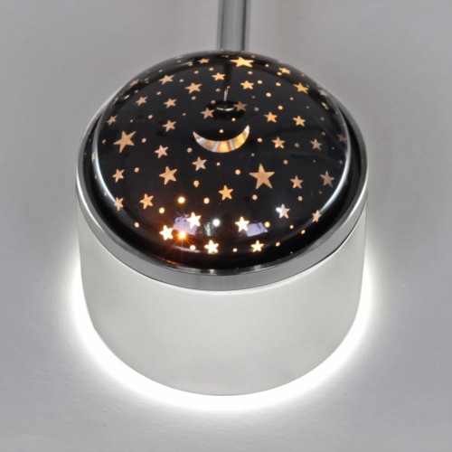 Потолочная светодиодная люстра Reluce 13289-4.3-08 Белый+Хром, купить в Минске по самой низкой цене