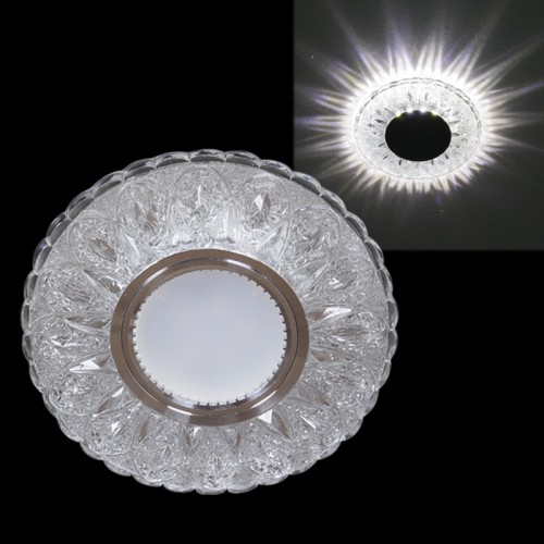 Точечный светильник Reluce 51618-9.0-001MN MR16+LED3W DL 4000K WH, купить в Минске по самой низкой цене