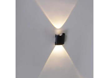 Настенный светильник Reluce 86831-9.2-002KT LED2*1W BK