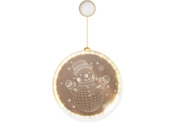 Автономный рождественский светильник Ritter SNOWMAN 3D 3хAAA 29231 9