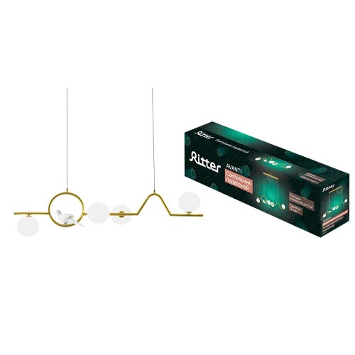 Подвесная люстра Ritter AVANTI 52625 4, купить в Минске по самой низкой цене