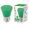 Лампа светодиодная Volpe E27 1W зеленая LED-D45-1W/GREEN/E27/FR/С BELL UL-00005640, купить в Минске по самой низкой цене