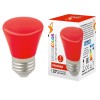 Лампа светодиодная Volpe E27 1W красная LED-D45-1W/RED/E27/FR/С BELL UL-00005638, купить в Минске по самой низкой цене