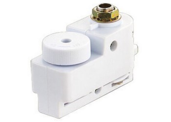 Адаптер для однофазного шинопровода Volpe UBX-Q121 K61 WHITE 10574