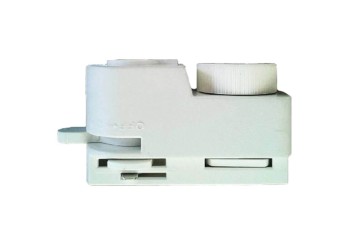 Адаптер для однофазного шинопровода Volpe UBX-Q122 G61 WHITE 1 POLYBAG UL-00006061