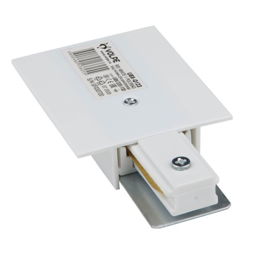 Ввод питания для шинопровода Volpe UBX-Q123 R01 White 1 Polybag UL-00007379, купить в Минске по самой низкой цене