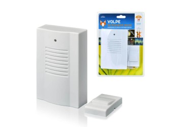 Звонок беспроводной Volpe UDB-Q021 W-R1T1-16S-30M-WH 11014