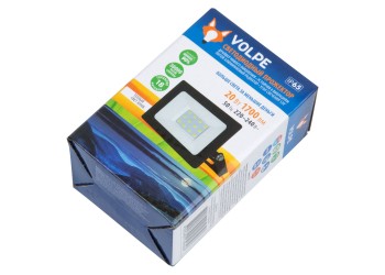 Прожектор светодиодный Volpe ULF-Q517 20W/3000K IP65 220-240V Black UL-00011633