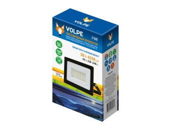 Прожектор светодиодный Volpe ULF-Q517 50W/3000K IP65 220-240V Black UL-00011634